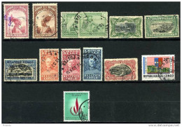 13 Timbres Du Congo Belge Et République Du Congo - Sammlungen