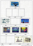 8 Timbres Du Canada - Oblitérés