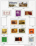 14 Timbres Du Canada - Used Stamps