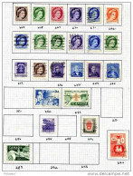 24 Timbres Du Canada - Gebruikt