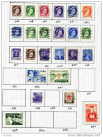 24 Timbres Du Canada - Used Stamps