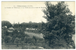 94 - Villecresnes - Le Clocher De Villecresnes Et La Vallée Vue De La Route De Mandres - Villecresnes