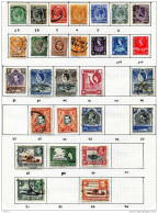 37 Timbres Du Kenya - Uganda - Other & Unclassified