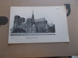 PARIS 75  L ABSIDE DE NOTRE DAME  CPA PRECURSEUR - Notre Dame De Paris