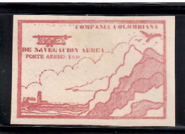 1206 COLOMBIA COLOMBIE YVERT A13 * AIR MAIL GOOD CONDITIONS - Colombia