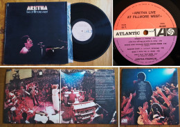 RARE French LP 33t RPM BIEM (12") ARETHA FRANKLIN «Live At Filmore West» (Eleanor Rigby / The Beatles, 1971) - Soul - R&B