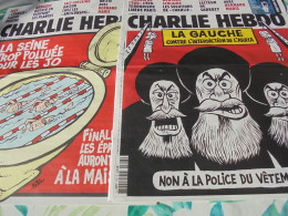 Lot De 8 Revues " Charlie Hebdo " - Humor