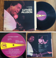 RARE U.S LP 33t RPM (12") LUTHER ALLISON «Luther's Blues» (1974) - Blues