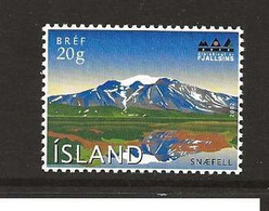 Island Iceland 2002 International Year Of Mountains, Snæfell (East Iceland, 1833 M) . Mi 1004  MNH(**) - Unused Stamps