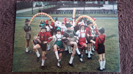 CPSM LES PETITS ECOLIERS CHANTANTS DE BONDY 93 LES GOSSES DE PARIS DANSES TYROLIENNES ED PIERRON - Danse