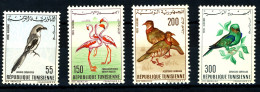Tunisia 1966 Birds Mi 655-658 MNH Michel 25€ - Tunisia