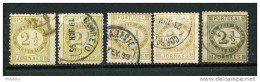 N°50 & 50 A - Timbres Pour Journaux - Used Stamps