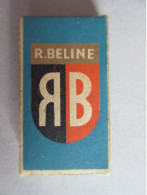 Boite Complète De 5 Lames De Rasoir R BELINE Affûtage Huile - Complet Box Of 5 Rasor Blades - Razor Blades