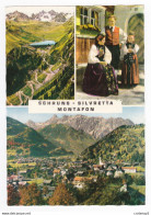 Autriche Vorarlberg SCHRUNS Silvretta Montafon Folklore Costumes VOIR DOS Tampon - Schruns