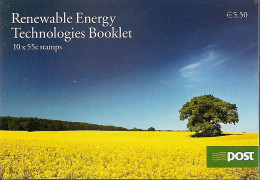 IRELAND, Booklet 163, 2011, Renewable Energy,  10x55, Mi 1981/85 - Booklets