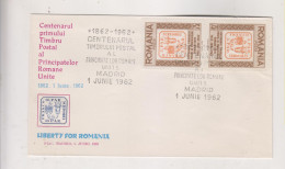 ROMANIA  1962  EXILE   Cover - Covers & Documents