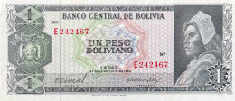 Bolivia 1 Peso Boliviano, P-152 (L.1962) - UNC - Bolivie