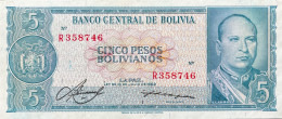 Bolivia 5 Pesos Bolivianos, P-153 (L.1962) - About Uncirculated - Bolivië