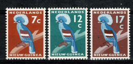 Nederlands Nieuw Guinea - 1959 Yv. 26A/28A**, NVPH 54/56**, MNH Vogels, Oiseaux, Birds, Vögel - Nueva Guinea Holandesa