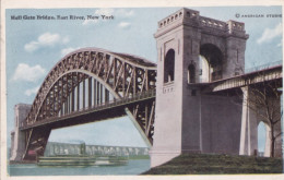 Hell Gate Bridge East River - New York - Formato Piccolo Non Viaggiata – FE390 - Brücken Und Tunnel