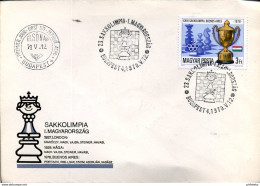 1 Enveloppe - 23 ème Olympiades D'échecs à Buenos Aires - Lettres & Documents