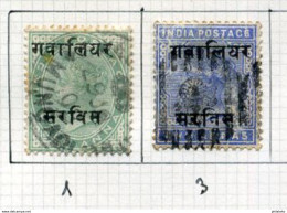 13 Timbres De Service De L'Inde - Dienstzegels