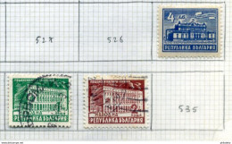 32 Timbres Oblitérés De Bulgarie - Used Stamps