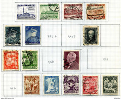 15 Timbres De Pologne - Used Stamps