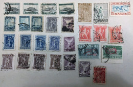 LOT DE 29 T OBLITERES ANCIENS GRECE - Collections