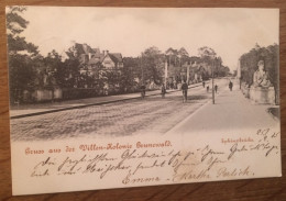 CPA BERLIN (Allemagne) Gruss Aus Der Willem Kolonie Grunewald, Sphinxbrücke - Grunewald