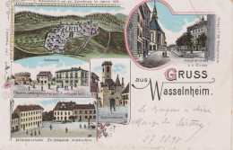 67 - WASSELONNE - LITHO 5 VUES - GRUSS AUS - Wasselonne