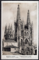 España - Circa 1920 - Postcard - Burgos - Cathedral - The Front And Cross Aisle - Burgos