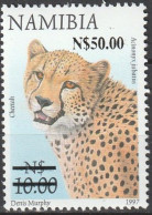 Namibia - 1997 (2005) - Definitive Overprint Cheetah - Namibia (1990- ...)