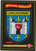 CARCASSONNE - Blasons Adhésifs - Villes Et Provinces De France. - Carcassonne