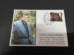 3-10-2023 (3 U 12) Australia - Harry Potter Movie Stamp - Death Of Actor Anthony Robert McMillan - Cartas & Documentos