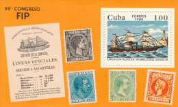 CUBA Block 82,unused,ships - Blocs-feuillets