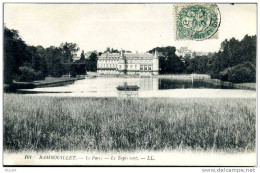 CPA - Le Parc - Le Tapis Vert - Rambouillet (Château)