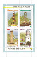 CUBA Block 279,unused,lighthouses - Blocs-feuillets