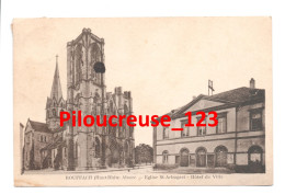 68 Haut Rhin - ROUFFACH - " Eglise St Arbogast - Hôtel De Ville " - Rouffach