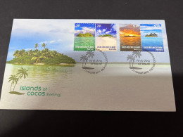 3-10-2023 (3 U 14) Australia - FDC - Cocos (Keeling) Islands - 2015 - Cocos (Keeling) Islands