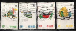 HONG KONG Scott # 338-41 Used - Transportation System - Usati