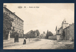 On ( Marche En Famenne). Route De Liège. 1911 - Marche-en-Famenne