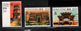 HONG KONG Scott # 361-3 Used - Old Buildings - Used Stamps