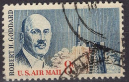 1964 8 Cents Goddard, Airmail, Used - Usados