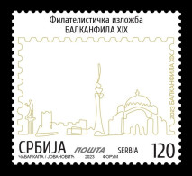 Serbia 2023 Mih. 1186 Philatelic Exhibition BALKANFILA MNH ** - Serbia
