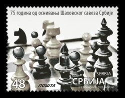 Serbia 2023 Mih. 1190 Chess Federation Of Serbia MNH ** - Serbia