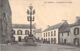 FRANCE - Loperec - Le Calvaire Et La Place - Collection Le Doaré - Carte Postale Ancienne - - Sonstige & Ohne Zuordnung