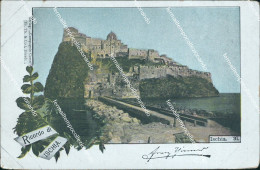 Ce451 Cartolina Ricordo Di Ischia Provincia Di Napoli - Napoli (Naples)
