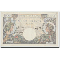 France, 1000 Francs, Commerce Et Industrie, 1944, 1944-07-06, SUP - 1 000 F 1940-1944 ''Commerce Et Industrie''
