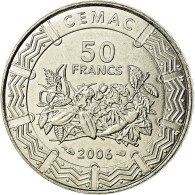 Monnaie, États De L'Afrique Centrale, 50 Francs, 2006, Paris, SPL, Stainless - Camerún